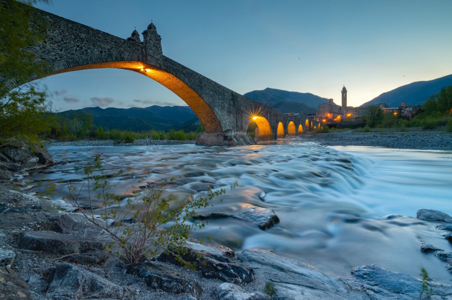 Bobbio, il Ponte gobbo